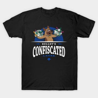 Bullet's Confiscated Lager Paradise PD T-Shirt